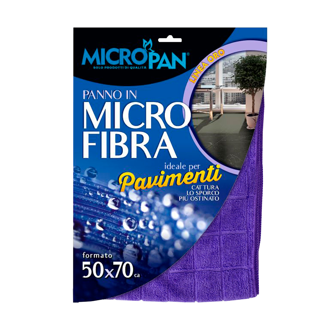 "MICROPAN" LINEA ORO - PANNO IN MICROFIBRA - 50X70