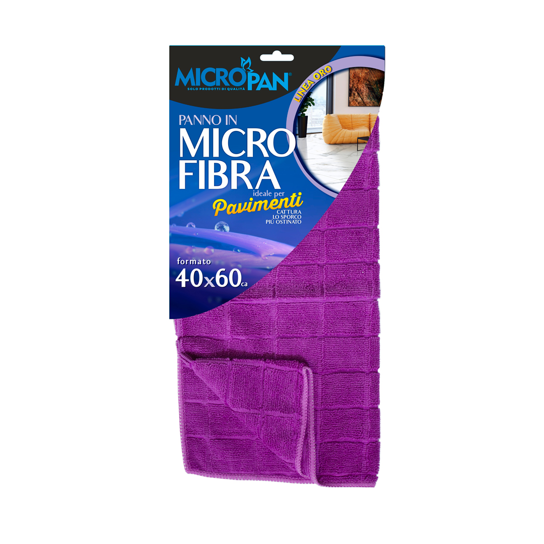 "MICROPAN" LINEA ORO - PANNO IN MICROFIBRA - 40X60