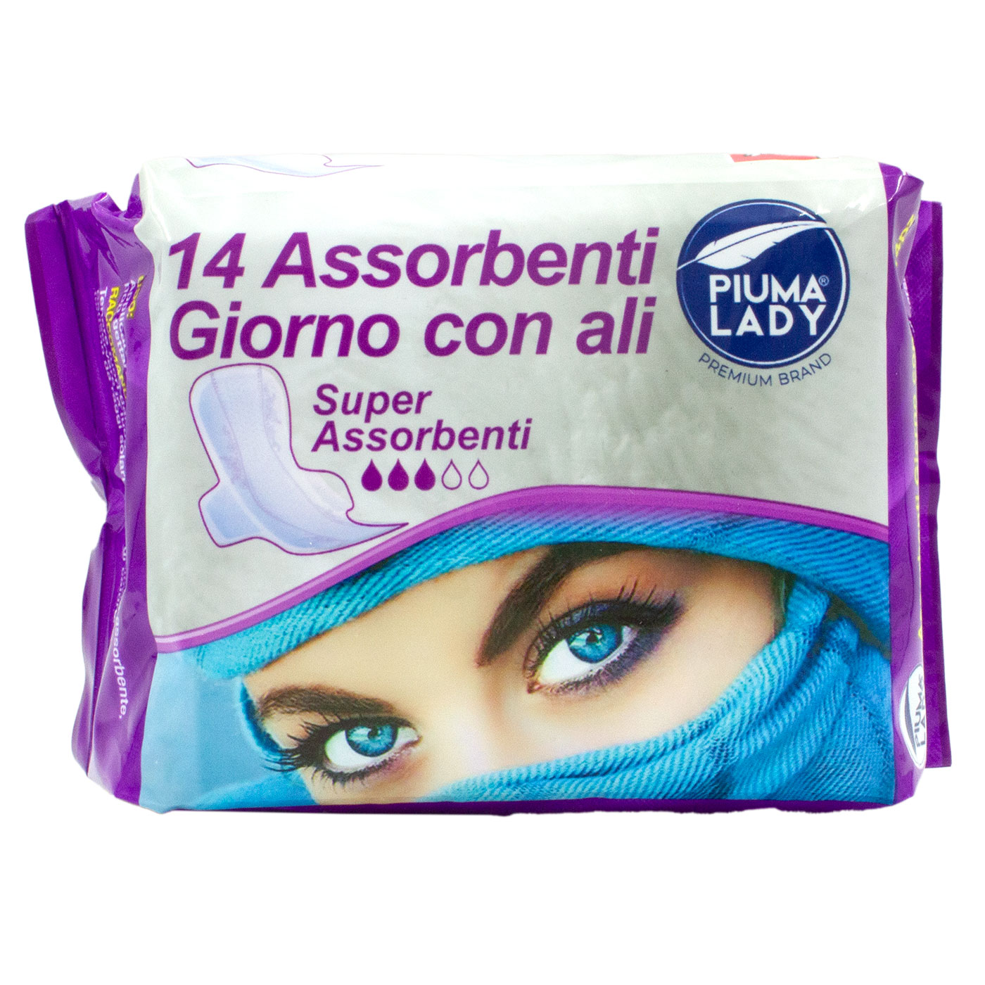 "PIUMA LADY" - ASSORBENTI GIORNO CON ALI - PZ.14